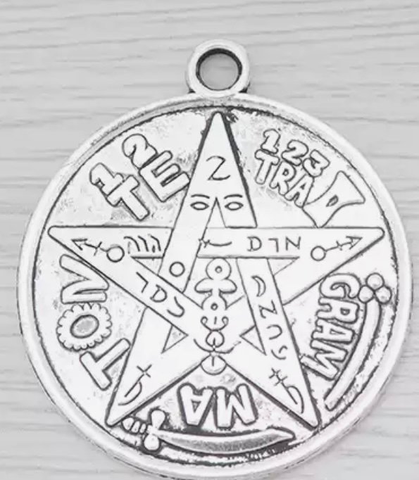 médaille santé amour argent  Tetragramaton 3,5 cm pré commandes)